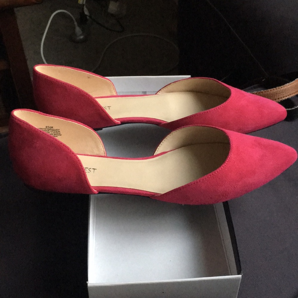 Nine West Suede Flats - Picture 4 of 5